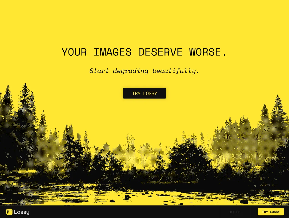 Lossy Landing Page 4